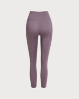 Purple High Stretch Yoga Leggings