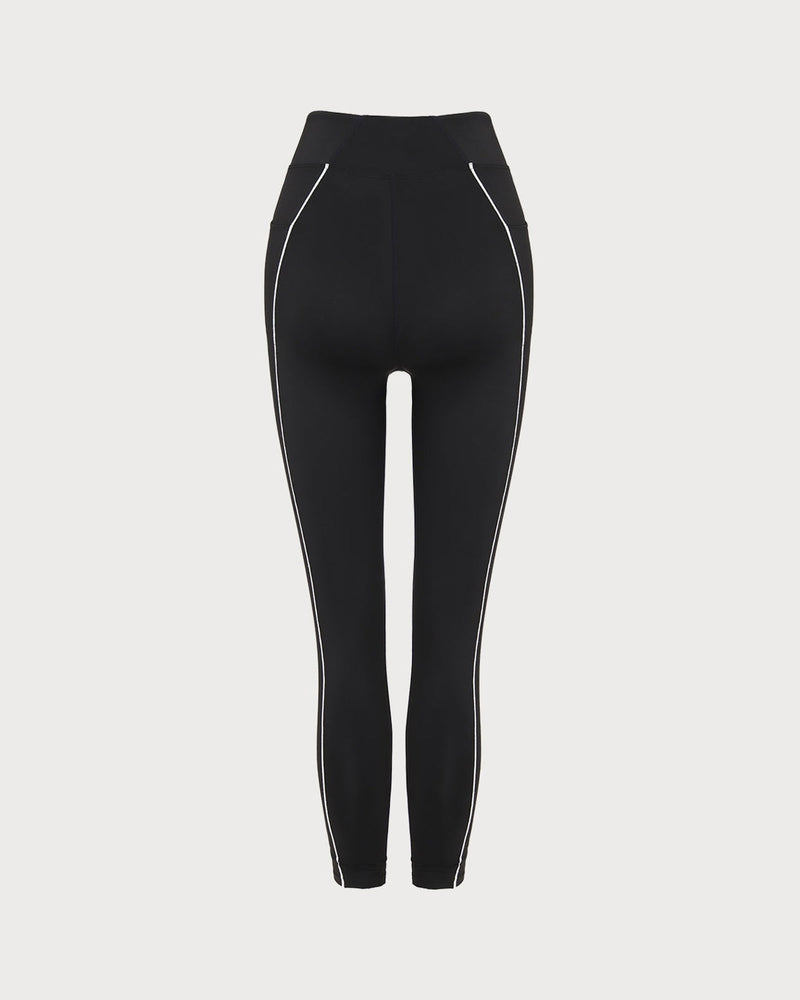 Black High Waisted Yoga Leggings