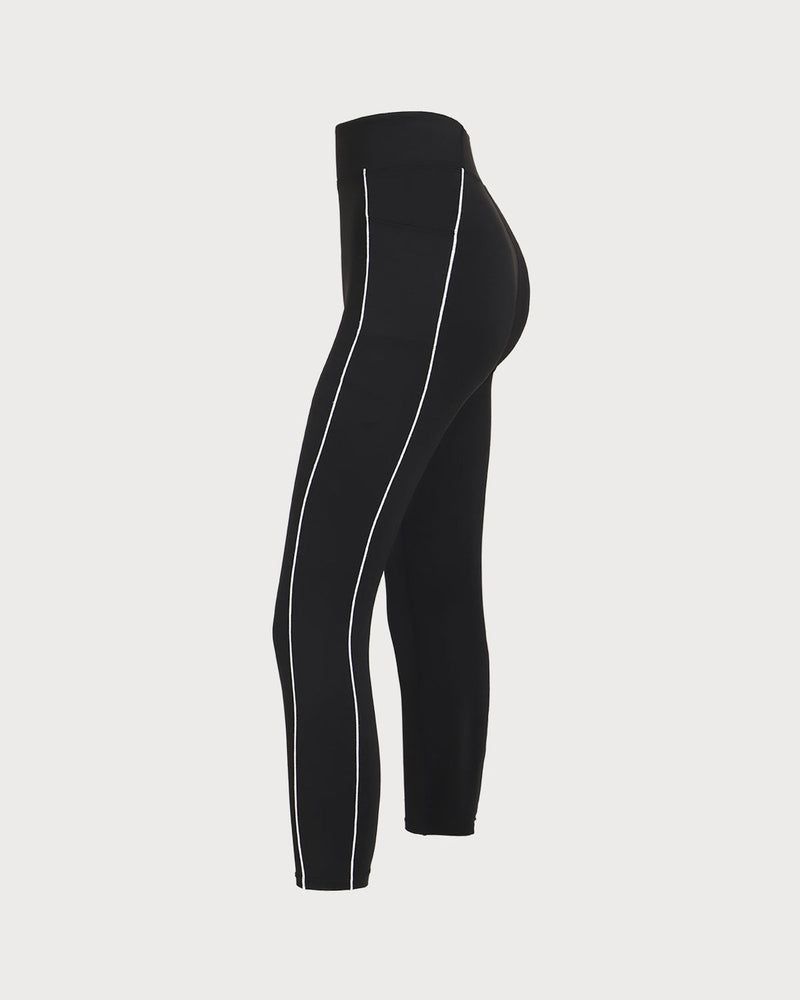 Black High Waisted Yoga Leggings