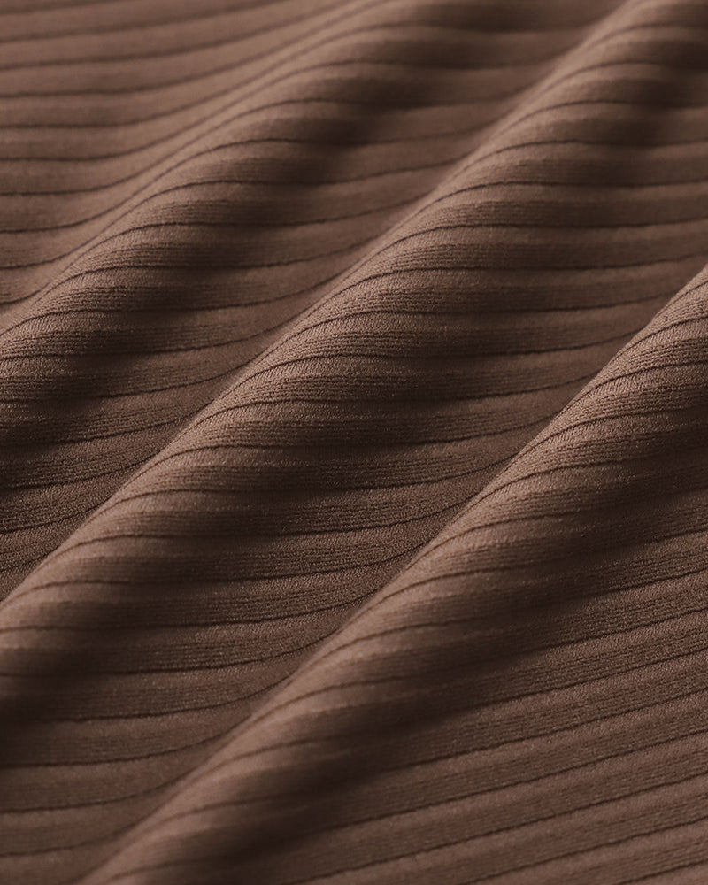 Brown Quick-drying High Waisted Yoga Leggings