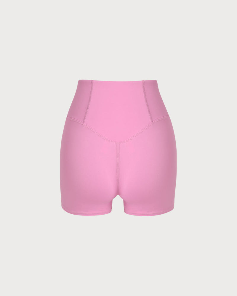 Pink High Stretch Yoga Pants